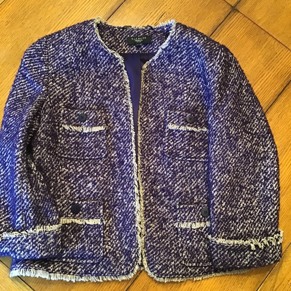 Talbots Wool Tweed Blazer